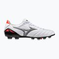 Men's football boots Mizuno Morelia Neo IV Pro MD white/black/chinese red 8