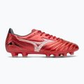 Men's Mizuno Morelia Neo IV Pro MD football boots 40th red/white/black 2