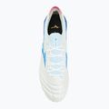 Men's football boots Mizuno Morelia Neo IV β Japan Md white/tanager turquoise/pink tetra 5