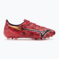 Mizuno Alpha II Select AG morelia 40th red/black/gold football boots 2