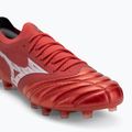 Mizuno Morelia Neo IV Β Elite MD men's football boots 40th red/white/black 7