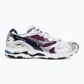 Shoes Mizuno Wave Rider 10 white/baritone blue/dark purple 2