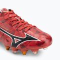 Men's soccer shoes Mizuno α II Japan Mix apricot 40th red/black/gold 7