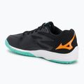 Mizuno Thunder Blade Z volleyball shoes black/tangelo/ice green 3