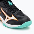 Mizuno Thunder Blade Z volleyball shoes black/tangelo/ice green 7