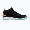 Mizuno Thunder Blade Z Mid volleyball shoe black/tangelo/ice green 2