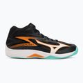 Mizuno Thunder Blade Z Mid volleyball shoe black/tangelo/ice green 2