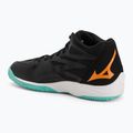 Mizuno Thunder Blade Z Mid volleyball shoe black/tangelo/ice green 3