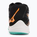 Mizuno Thunder Blade Z Mid volleyball shoe black/tangelo/ice green 6