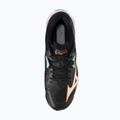 Mizuno Wave Lightning Z8 volleyball shoes black/tangelo/ice green 5