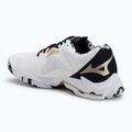 Volleyball shoes Mizuno Wave Lightning Z8 white/black/ge gold 3