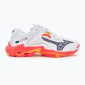 Mizuno Wave Lightning Z8 white/fiery coral 2/citrus volleyball shoes 2