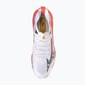 Mizuno Wave Lightning Neo 3 white/fiery coral 2/citrus volleyball shoes 12