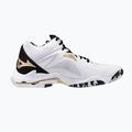 Volleyball shoes Mizuno Wave Lightning Z8 Mid white/black/ge gold 2
