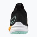 Mizuno Wave Luminous 3 volleyball shoes black/tangelo/ice green 3