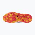 Mizuno Wave Luminous 3 white/fiery coral 2/citrus volleyball shoes 4