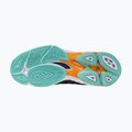 Mizuno Wave Voltage 2 volleyball shoes black/tangelo/ice green 4