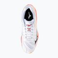 Volleyball shoes Mizuno Wave Voltage 2 white/fiery coral 2/citrus 5