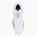 Volleyball shoes Mizuno Wave Voltage 2 Mid white/fiery coral 2/citrus 5