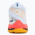 Volleyball shoes Mizuno Wave Voltage 2 Mid white/fiery coral 2/citrus 6