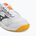 Mizuno Cyclone Speed 5 white/fiery coral 2/citrus volleyball shoes 7