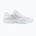 Women's volleyball shoes Mizuno Thunder Blade Z white/blue tint