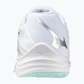 Women's volleyball shoes Mizuno Thunder Blade Z white/blue tint 3
