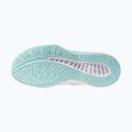 Women's volleyball shoes Mizuno Thunder Blade Z white/blue tint 4