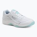 Women's volleyball shoes Mizuno Thunder Blade Z white/blue tint
