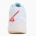 Women's volleyball shoes Mizuno Thunder Blade Z Mid white/calypso coral/pale banana 6