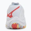 Women's volleyball shoes Mizuno Wave Lightning Z8 white/calypso coral/pale banana 6