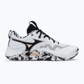 Volleyball shoes Mizuno Wave Momentum Elite white/black/ge gold 2