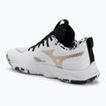 Volleyball shoes Mizuno Wave Momentum Elite white/black/ge gold 3