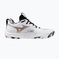 Volleyball shoes Mizuno Wave Momentum Elite white/black/ge gold 9