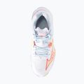 Women's volleyball shoes Mizuno Wave Lightning Z8 Mid white/calypso coral/pale banana 5