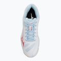 Women's volleyball shoes Mizuno Wave Voltage 2 white/calypso coral/pale banana 5