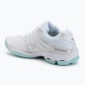 Women's volleyball shoes Mizuno Wave Voltage 2 white/blue tint 3