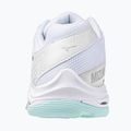 Women's volleyball shoes Mizuno Wave Voltage 2 white/blue tint 10