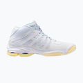 Women's volleyball shoes Mizuno Wave Voltage 2 Mid white/calypso coral/pale banana 2