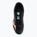 Children's volleyball shoes Mizuno Lightning Star Z7 black/tangelo/ice green 5