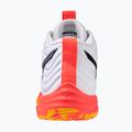 Volleyball shoes Mizuno Wave Momentum Elite Mid white/fiery coral 2/citrus 10