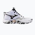 Volleyball shoes Mizuno Wave Momentum Elite Mid white/black/ge gold 8
