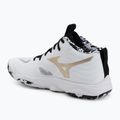 Volleyball shoes Mizuno Wave Momentum Elite Mid white/black/ge gold 3