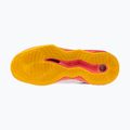 Mizuno Wave Momentum Pro volleyball shoes white/fiery coral 2/citrus 4