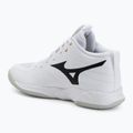Volleyball shoes Mizuno Wave Momentum Pro Mid white/black/frozen emerald 3
