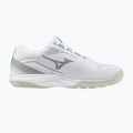 Children's volleyball shoes Mizuno Cyclone Speed 5 white/black/frozen emerald 2