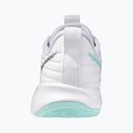 Women's volleyball shoes Mizuno Wave Momentum Pro white/blue tint 3