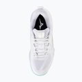 Women's volleyball shoes Mizuno Wave Momentum Pro white/blue tint 5