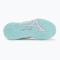 Women's handball shoes Mizuno Wave Stealth Neo 2 white/blue tint 4