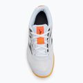 Mizuno Stealth Star 3 white/fiery coral 2/citrus children's shoes 5